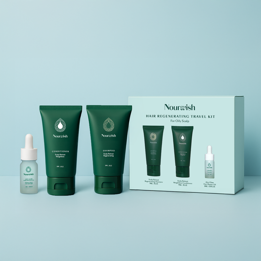 Hair Regenerating Travel Kit - For Oily Scalp