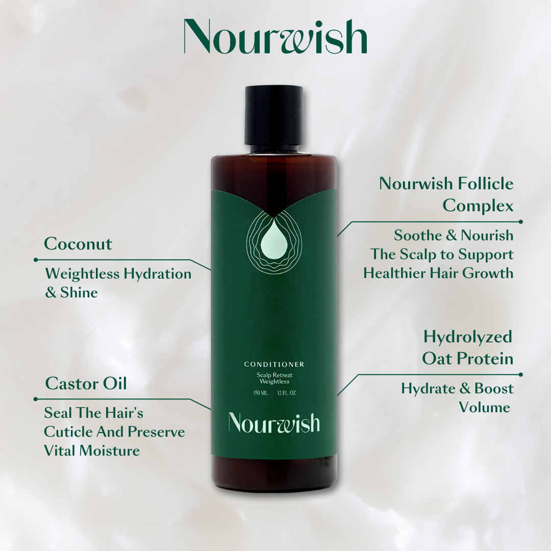 Nourwish Scalp Retreat Weightless Conditioner