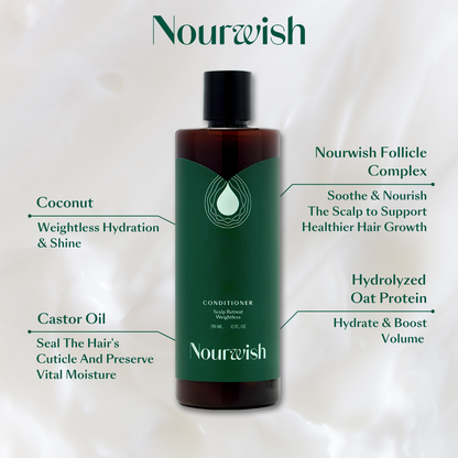 Nourwish Scalp Retreat Weightless Conditioner